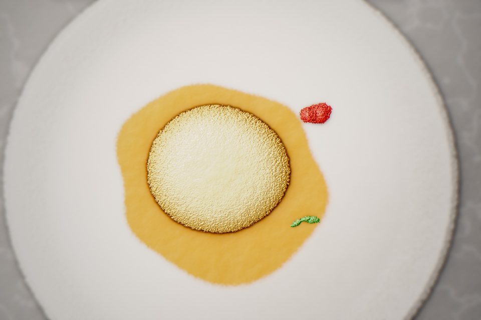 Flan de coco quemado
